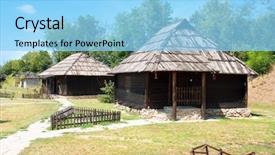  Presentation with base - Cool new slides with velika plana serbia eastern europe backdrop and a light blue colored foreground