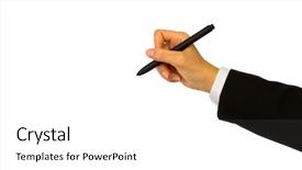  Presentation with whiteboard - Presentation theme enhanced with vendor mangement - business hand drawing in whiteboard background and a white colored foreground