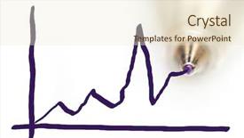  Presentation with whiteboard - Beautiful PPT theme featuring vendor mangement - drawing a graph backdrop and a lemonade colored foreground