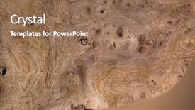  Presentation with wood grain texture - Colorful slide set enhanced with veneers - exotic wood veneer grain texture backdrop and a coral colored foreground