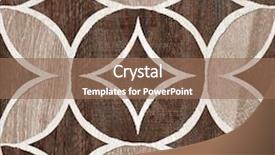  Presentation with oak wood texture and - Beautiful PPT theme featuring veneers - wooden decor texture high res backdrop and a coral colored foreground