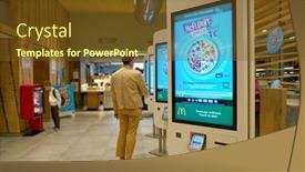  Presentation with kiosk - Amazing presentation having venice-italy-circa-may-2019 backdrop and a tawny brown colored foreground