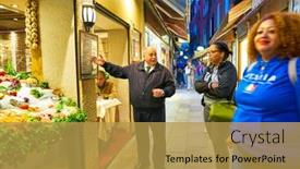  Presentation with restaurant menu - 