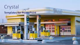  Presentation with petrol station - 