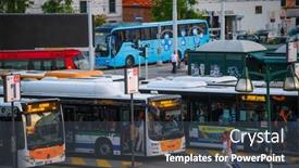  Presentation with bus station - 