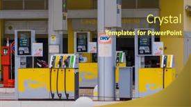  Presentation with petrol station - 