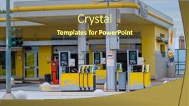 Presentation with petrol station - 