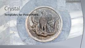  Presentation with peacock - PPT theme with venice-italy-may-28-2017 background and a light gray colored foreground