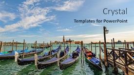  Presentation with 2019 - Presentation featuring venice-italy-september-19-2019 background and a light blue colored foreground