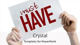  Presentation with blank whiteboard isolated on white - Amazing PPT theme having need know - must have placard isolated backdrop and a white colored foreground