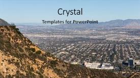  Presentation with fernando pessoa - Beautiful theme featuring verdugo hills and san gabriel backdrop and a light blue colored foreground