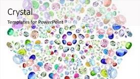  Presentation with diamond - Colorful PPT theme enhanced with verge - diamond backdrop and a  colored foreground