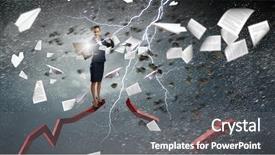  Presentation with magic - Beautiful PPT layouts featuring verge of magic mixed media backdrop and a gray colored foreground