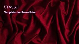  Presentation with fabric - Slide set enhanced with veri-peri-color-fabric-texture background and a wine colored foreground
