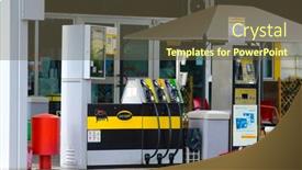  Presentation with petrol station - 