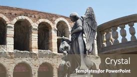  Presentation with events - Beautiful presentation design featuring verona-italy-july-13-prop backdrop and a violet colored foreground