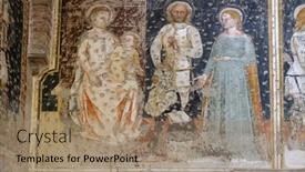  Presentation with knight - Audience pleasing PPT layouts consisting of verona-italy-may-27-enthroned backdrop and a coral colored foreground