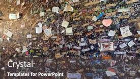  Presentation with lovers - Slides consisting of verona-italy-may-27-wall background and a tawny brown colored foreground