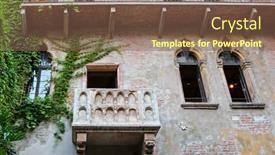  Presentation with romeo - Slides enhanced with verona-italy-september-13-2014 background and a violet colored foreground