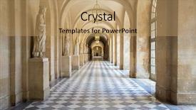  Presentation with versailles - Theme with  background and a  colored foreground.