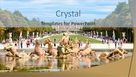  Presentation with versailles - PPT theme enhanced with versailles-france-august-2-2017 background and a sky blue colored foreground