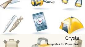  Presentation with hunting and fishing lodge - Presentation enhanced with version of hunt and fishing background and a  colored foreground