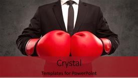  Presentation with red grey - Colorful PPT layouts enhanced with versus - well dressed sales person standing backdrop and a crimson colored foreground
