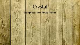  Presentation with brown wood texture - Audience pleasing presentation consisting of vertical banners - vintage or grungy brown background backdrop and a yellow colored foreground