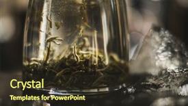  Presentation with horizontal and vertical growth - Amazing presentation theme having vertical brewing of a tea backdrop and a  colored foreground