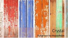  Presentation with yellow wood - Amazing theme having vertical or horizontal banners backdrop and a coral colored foreground