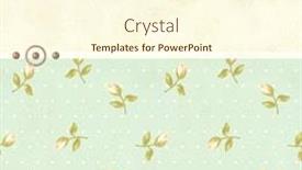  Presentation with flower vintage - Amazing PPT theme having vertical-retro-background-in-shabby backdrop and a cream colored foreground