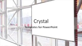  Presentation with modern building - Presentation with vertical transportation - billboard for advertisement use background and a white colored foreground