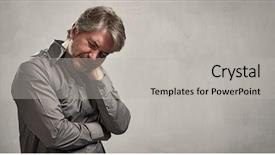  Presentation with headache - Colorful presentation design enhanced with vertigo - headache backdrop and a  colored foreground