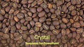  Presentation with costa rica - Amazing presentation design having very dark brown roasted coffee backdrop and a tawny brown colored foreground