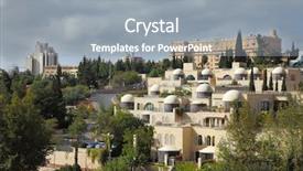  Presentation with king david - Theme enhanced with very expensive hotel king david background and a gray colored foreground