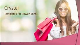  Presentation with winner announcement in airtel sales contest - Slides having very happy and excited winner background and a  colored foreground