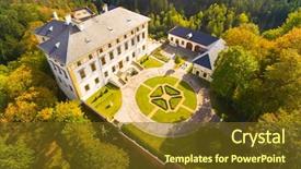  Presentation with rich - Slides with very important rich and interesting background and a tawny brown colored foreground