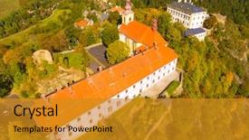  Presentation with czech republic - PPT theme having very important rich and interesting background and a gold colored foreground