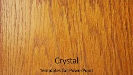  Presentation with shape - Presentation theme featuring very interesting wood pattern shape background and a  colored foreground