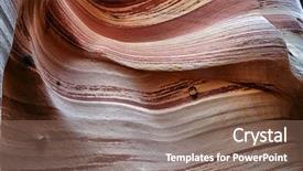  Presentation with panorama from bryce canyon national - PPT theme having very narrow gorge the awsome background and a violet colored foreground