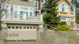  Presentation with vancouver - Beautiful presentation theme featuring lawn maintenance - very neat and colorful home backdrop and a mint green colored foreground