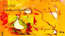  Presentation with simple - Colorful presentation theme enhanced with very-nice-simple-small-scale backdrop and a gold colored foreground