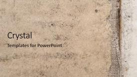  Presentation with old brown paper texture - Slide deck enhanced with very old grunge paper background background and a coral colored foreground