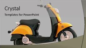  Presentation with classic - PPT theme consisting of electronics - closeup black electronic circuit background and a dark gray colored foreground