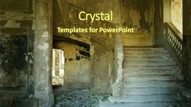  Presentation with architecture old - Beautiful presentation featuring vestibule - old architecture destruction building ruins backdrop and a tawny brown colored foreground