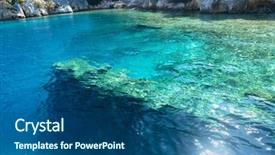  Presentation with ancient ruins - Audience pleasing PPT layouts consisting of vestige - sunken ruins in kekova island backdrop and a ocean colored foreground