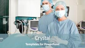  Presentation with animal - Colorful slides enhanced with male surgery - portrait of a small animal backdrop and a seafoam green colored foreground