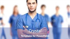  Presentation with cardiac - Colorful slide deck enhanced with veterinary cardiac - group of doctors isolated backdrop and a teal colored foreground