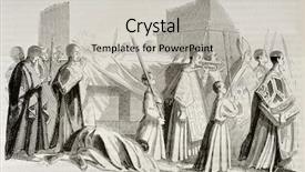  Presentation with funeral - Audience pleasing slides consisting of vetment - bishop funeral procession picture attributed backdrop and a  colored foreground