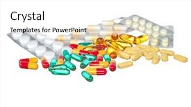  Presentation with pils medical - Presentation theme having business team supporting boss against cityscape on the horizon background and a gray colored foreground.